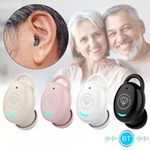 Digital Hearing Aids Mini Invisible In-Ear Headset Sound Voice Hearing Amplifier