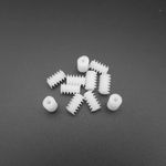 6x6/7/8/10mm Plastic Worm Gear for 2mm Model Electric Motor Shaft Gearbox Grub