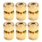 1/2" Brass Water Hose Pipe Tap Adaptor Fitting  Garden Hose Connector Watering