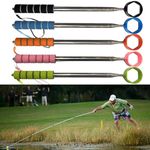 Telescopic Golf Ball Retriever Golf Ball Pick Up Tool Stainless Ball Grabber