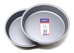 9 Inch Victoria Sandwich Tin Twin Pack Fixed Base 23cm British Made Non Stick