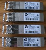HP AJ718A 468508-002 8G SW FC SFP+ GBIC FIBRE MODULE AFBR-5ZD9AMZ-HP4 set of 4