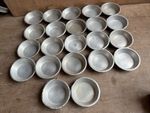 22x Aluminium Pie Dishes Tart Tins Baking Moulds 100mm Catering Job
