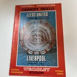 1974 CHARITY SHIELD - LEEDS V. LIVERPOOL 10.8.74 - PROGRAMME & TICKET