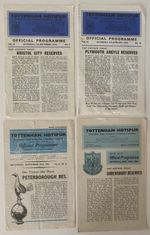 Tottenham Hotspur/Spurs Reserves 1960's & 70's x 4