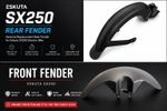 Eskuta SX250 Front and Rear Fender Mudguard Series 2 3 4 Deliveroo Just Eat