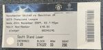 Manchester United v Besiktas JK CL 25.11.2009 Ticket ( Complete) Rare