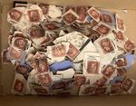100x Used GB 1858-1879 1d Penny Red Stamp Plates Mostly Space Fillers