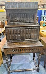 Credenza Sideboard Carved Oak