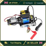 Electric Winch 4500lb/2041kg Trailer IP67 ATV With 2 Wireless Remote Controls