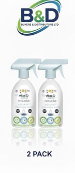 2x Vital Baby Aquaint Sanitising Water 500ml Twin Pack - 100% Natural Cleansing