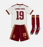 Spain 2026 World Cup Winners Kids Away Football Kit 2 Star Lamine Yamal #19 Set