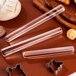 Non-Stick Acrylic Rolling Pin Food-Grade Baking Stick Pastry Maker  Dumpling
