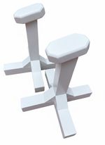 Handmade Wooden Gymnastics Handstand Pedestals Parallette Blocks