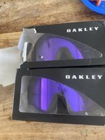Oakley Target Line Mt Black Violet Iridium Polarized Ski Goggles RRP £120