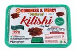 Kilishi Dry Beef Meat 100g Spicy African Snack - No Preservatives