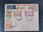 1955 Ethiopia 'Emperor's Silver Jubilee' set on FDC