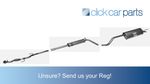 Exhaust System for VW Polo 9N 1.2 Hatchback 2001-12/2006 Front Centre Rear