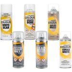 Citadel Spray Paint Warhammer 40K AoS CORAX WHITE SCAR RUNELORD BRASS MECHANICUS