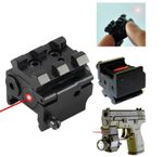 Optics Red Laser Dot Sight Detachable w/20mm Picatinny Rail for Pistol Rifle