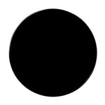 Natural Extra Fine Black Onyx Round Flat Buff Top Cabochon AAA+ Brazil