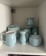 Denby Blue Linen Tableware Stoneware Discontinued
