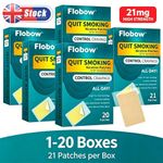 20 x Boxes Nicotine Patches 21mg Step 1 - 210 Patches Total - Quit Stop Smoking