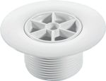 McAlpine STW85WHL Long Waste for STW 1.5" Durable Shower Traps, White