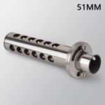 Motorcycle Exhaust DB Killer Stainless Rotate Valve Type DB Killer Insert Baffle