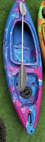 Kayak Sit In Deluxe One Man - Large Cockpit + Paddle