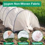 Frost Fleece Plant Protection Cover Garden Horticulture Lawn Seed 5 Sizes UK