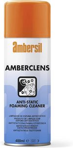 12 x Ambersil Amberclens Anti Static Foaming Cleaner 400ml Aerosol 31592