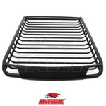 1.6M METRE UNIVERSAL STEEL ROOF BASKET STORAGE CARGO CARRIER CAR VEHICLE