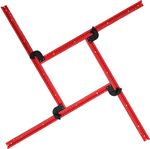 Adjustable Router Square & Rectangle Jig Frame Guide Max Working Area 50x50cm