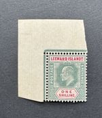 Leeward Islands SG 26a 1s Green & Carmine ‘Dropped R’ Variety MNH! - CAT £550++