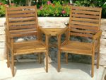 ** SAVE 20%** Beautiful Tete a Tete Companion Love  Seat Wooden Garden Bench
