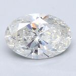 1.51 Carat Cert. GIA Oval Cut Natural Mined Diamond Loose H color SI1 clarity