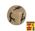 1x Kama Sutra Dice (D6) ~ Cheeky Naughty Adult Novelty ~ Lover's Gift ~ NEW