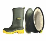 VASS Tex Fleece Lined Wellie Short Waterproof R Boot Welly - All Sizes