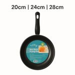 20cm / 24cm / 28cm Non Stick Coating Frying Pan Skillet Easy Clean Gas Electric
