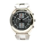 1996 [EXCELLENT+5] Vintage Seiko Alba AKA V657-6030 Quartz Black Dial Mens Watch