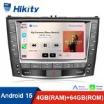 For Lexus IS250 2005-2012 Carplay Android15 Car Stereo Radio GPS RDS WiFi 4+64G