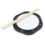 Lightweight 10 Inch Silent Plastic Drum Pad Musical Instruments For Practice BLW