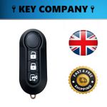 Fiat 3 Button Fob Repair Remote Flip Key Shell Case For Ducato 500 Doblo Bravo