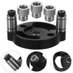 Carpentry Tools Pocket Hole Drill Guide Durable Wood Aluminum Alloy