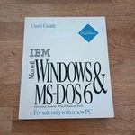 User's Guide IBM Microsoft Windows & MS-DOS 6 ( PAPERBACK 1993 )