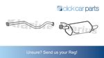 JUKE (F15) 1.5 dCi DIG-T 10>  Exhaust  Centre and Rear( Polished Tail Pipe)