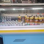 Commercial Countertop Refrigerated Display Case, Flat Glass Front