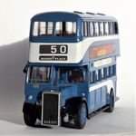 BUSES IN BULK HULL. Daimler 1960s. Rte 50 via Market Place Carton of 10 SECONDS