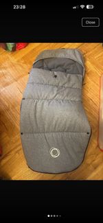 Bugaboo Blue Mélange Footmuff – Unused